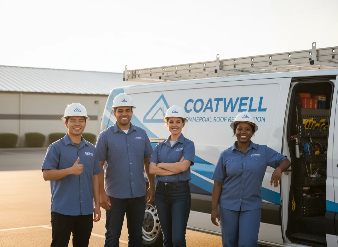 Commercial roof coating company in Beaumont, KS